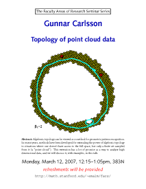 FARS Poster: Gunnar Carlsson