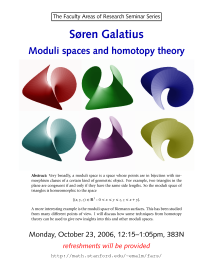 FARS Poster: Soren Galatius