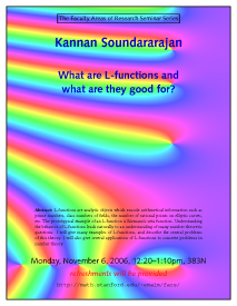 FARS Poster: Kannan Soundararajan